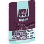 AATU паучи для кошек с курицей и фазаном, AATU FOR CATS CHICKEN & PHEASANT, 85г
